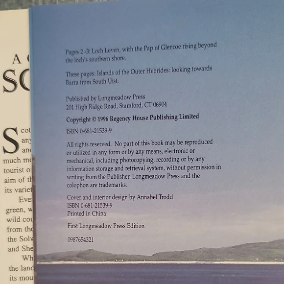 Colorful Travel and Scotland Book Set - Picture 7 of 10